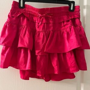 NWT Day + Moon Fuchsia Pink Skort Size Large